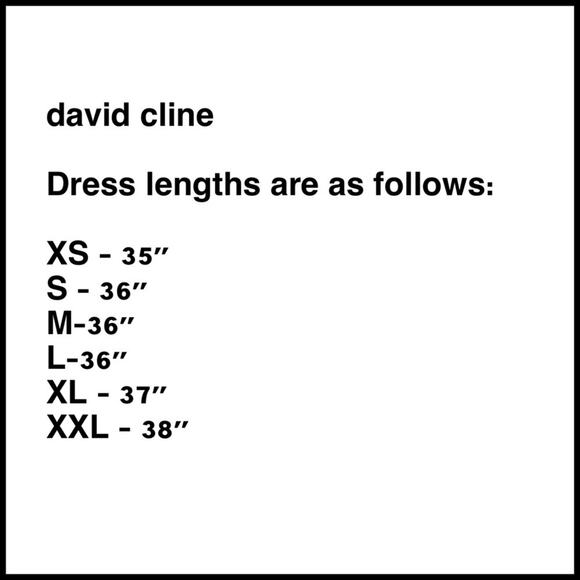 NWT David Cline V-Neck Short Sleeve T-Shirt Dress SZ Small Stripe $119 - Picture 13 of 14